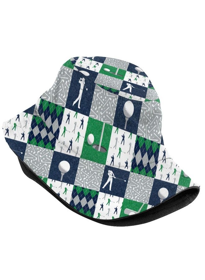 ASYG Fashion Funny Golf Sports Bucket Hat Packable Fishing Sun Cap Summer Fisherman Hats for Women Men - Image 2